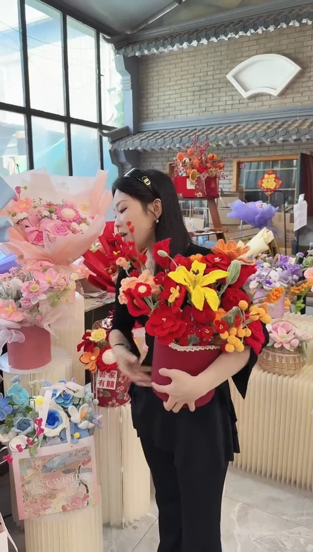 非遗手工定制花束，孤品清仓！！