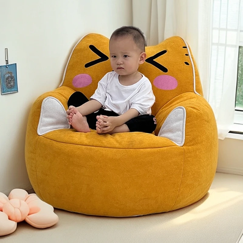 简约百搭礼品懒人儿童猫咪卡通沙发凳椅可爱猫咪单人客厅压缩沙发