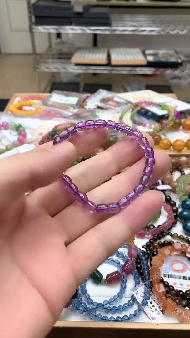 【闪购商品】紫晶手链未镶嵌手链20