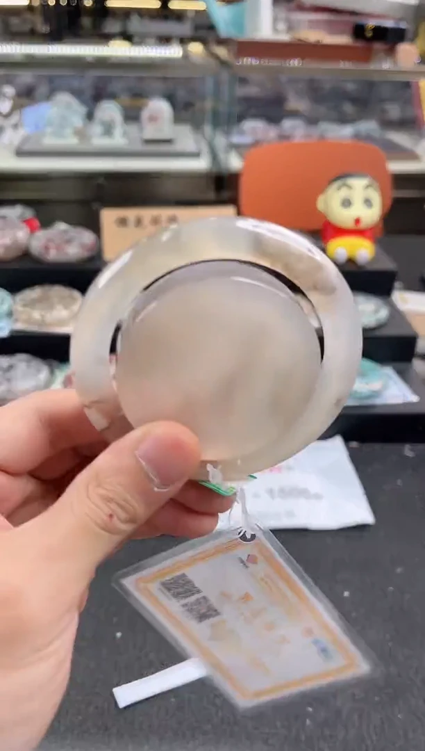 未镶嵌手镯石英质玉60圈口 （赠品镯心）342534