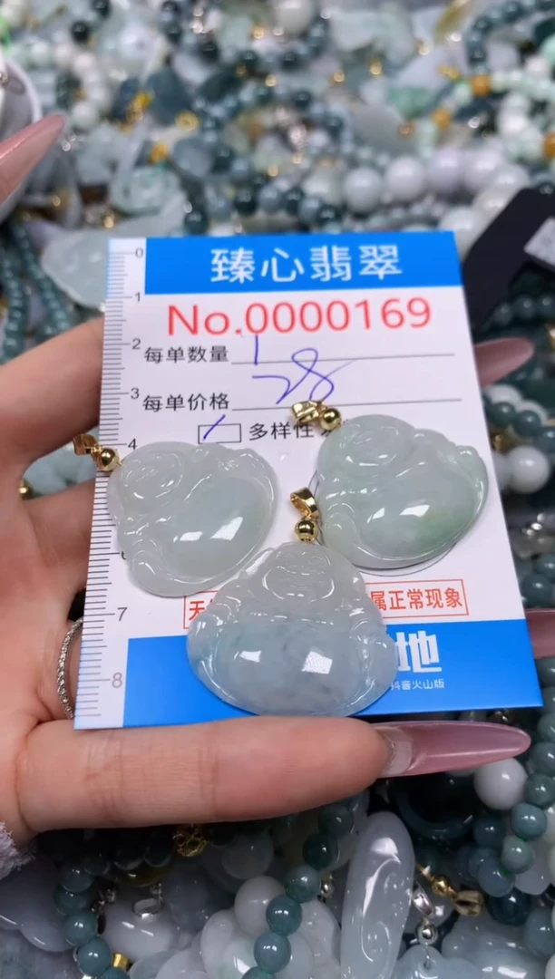 【闪购商品】翡翠颈饰未镶嵌含绳000169