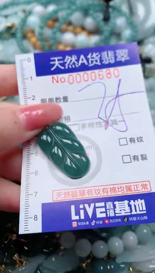 【闪购商品】翡翠颈饰未镶嵌00000680