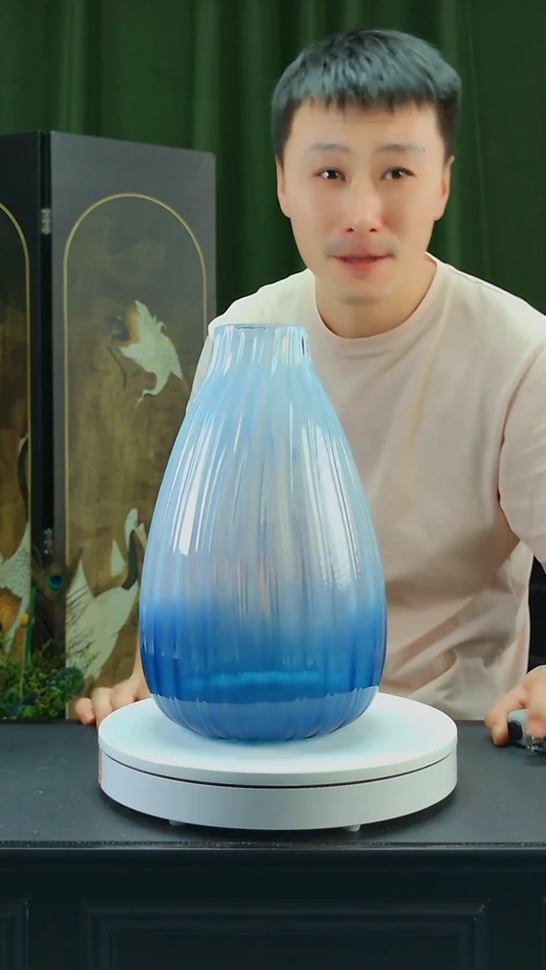 手工艺品琉璃手工渐变花器