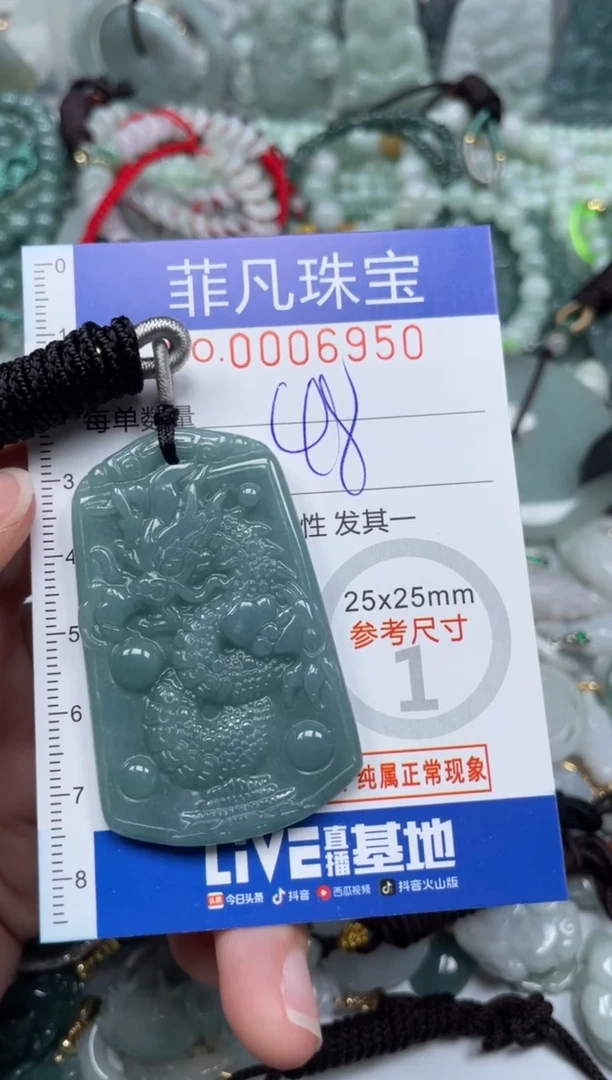 【闪购商品】翡翠颈饰未镶嵌00..6950