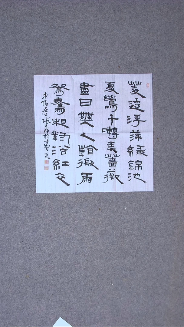书法张玉 江苏46*46（6）