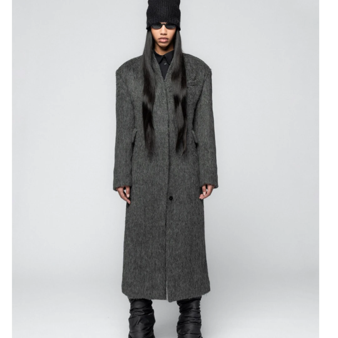 【LOCAT】han kjobenhavn 弯领大衣 134287