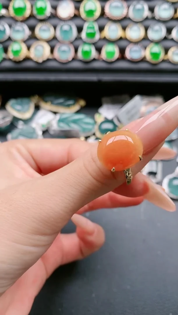 【闪购商品】翡翠戒指银S925镶嵌1111111