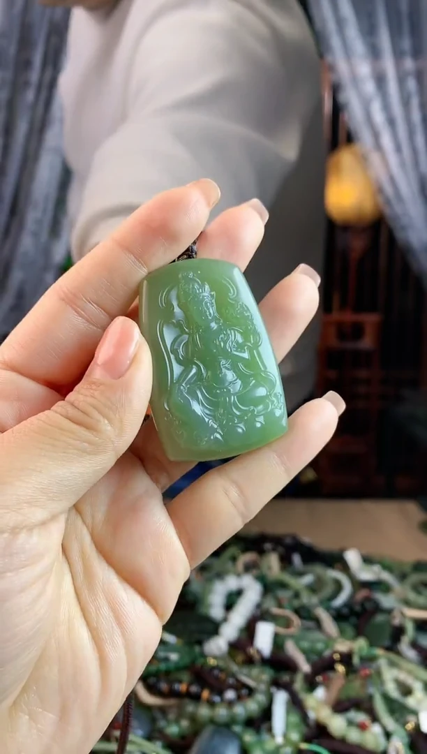 【闪购商品】和田玉挂件未镶嵌1