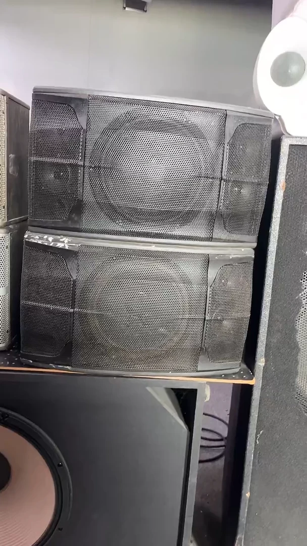 不包邮 10寸卡包音响  KTV音箱一对   运费到付