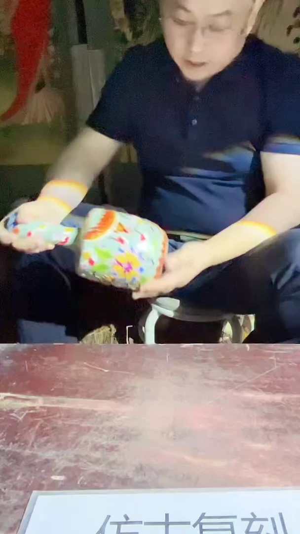 摆件景德镇陶瓷流水141