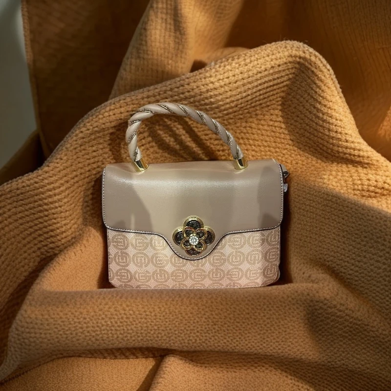 （霏霏礼物）小方包时尚链条包手机包斜跨包百搭手拿包