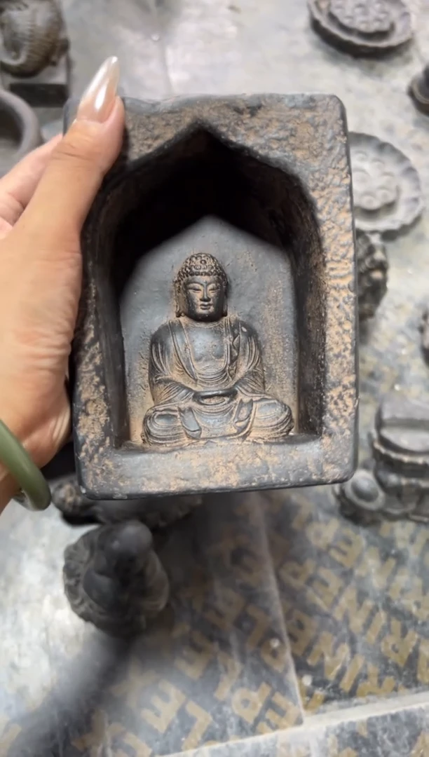 陶土【火山泥】佛龕