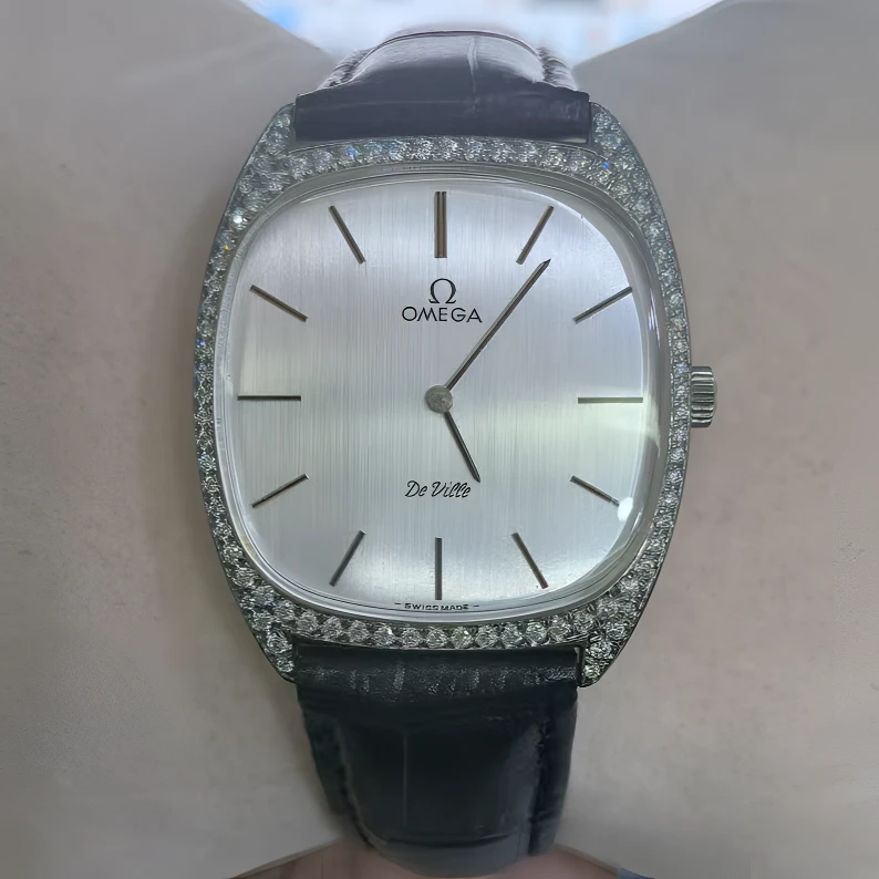 95新 Omega/欧米茄 天猫精灵/调丁刻/九月/32盘/手动机械/924024