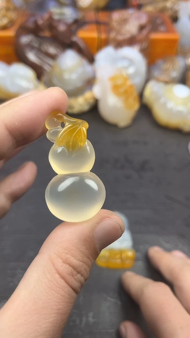 【闪购商品】玛瑙/玉髓吊坠未镶嵌1