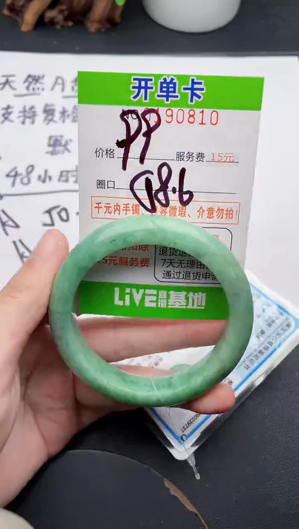 未镶嵌手镯翡翠10天然翡翠A货
