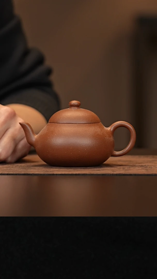 【闪购商品】紫砂茶壶允禾斋 紫泥 梨形