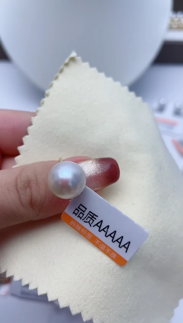 【闪购商品】淡水珍珠戒指银S925镶嵌W5