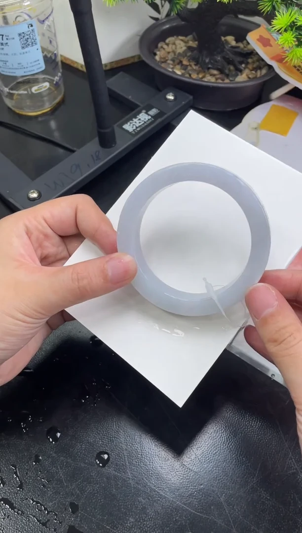 未镶嵌手镯定制翡翠周***玩定制手镯WJFC2/DZS