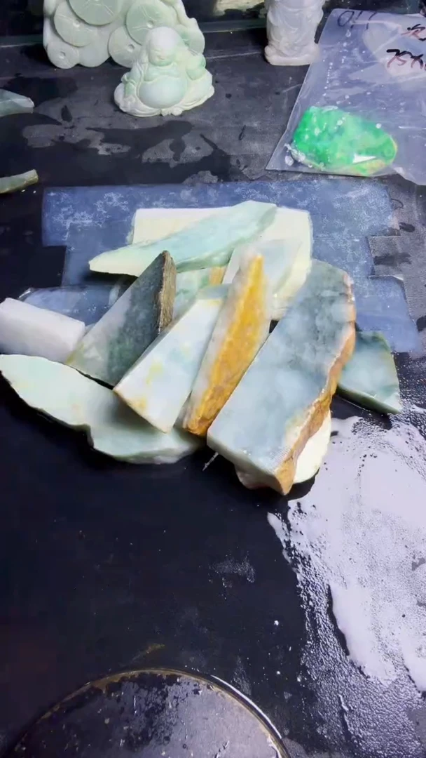 未镶嵌挂件翡翠天然翡翠028