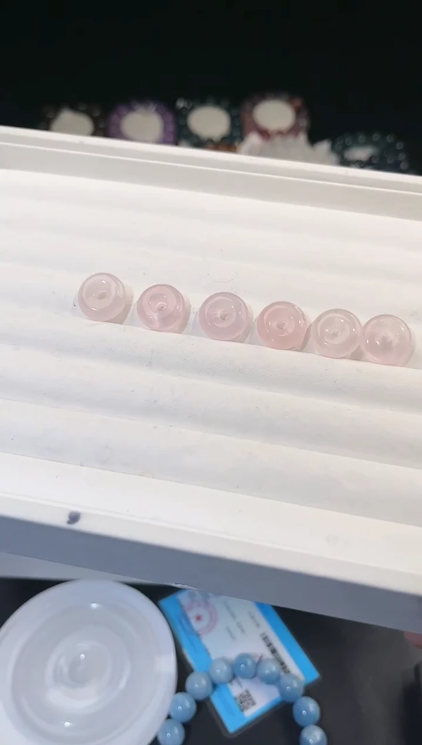 【闪购商品】水晶手链未镶嵌多样性发一粉晶平安扣