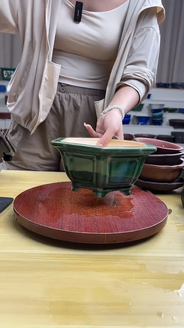 紫砂花盆紫砂花盆精品花盆微瑕