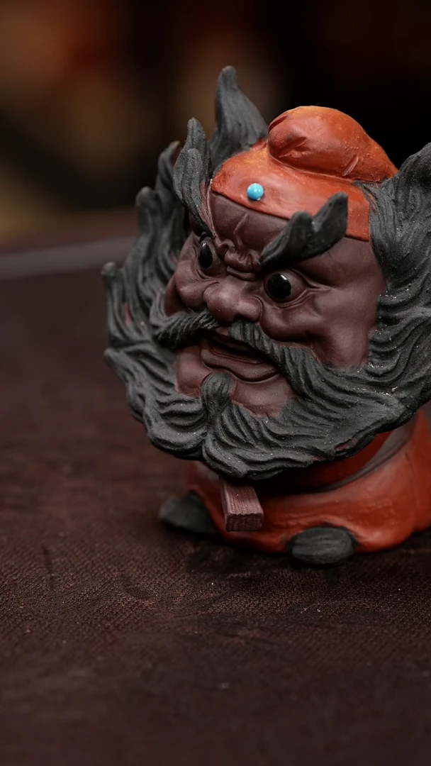 紫砂茶宠紫砂钟馗