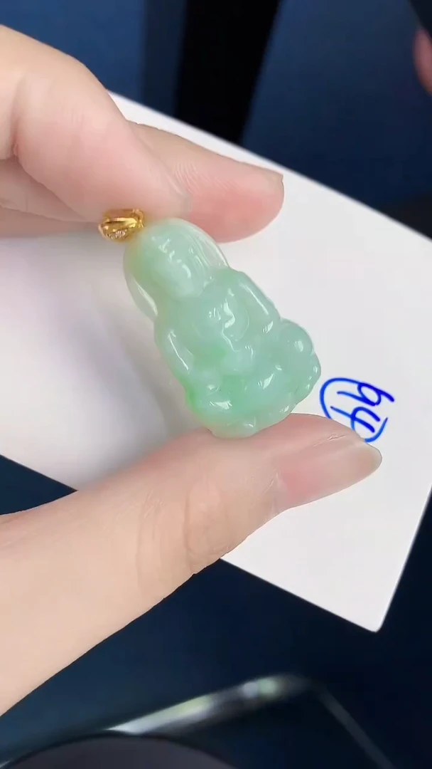 颈饰未镶嵌翡翠天然翡翠缅甸A货