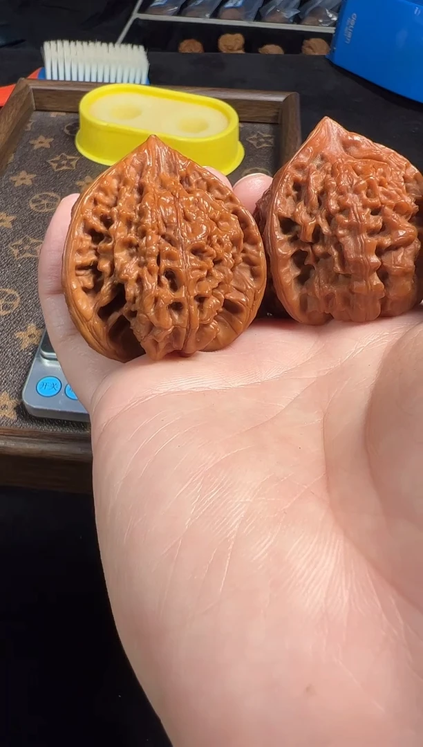 把件核桃44尺45尺官帽三棱