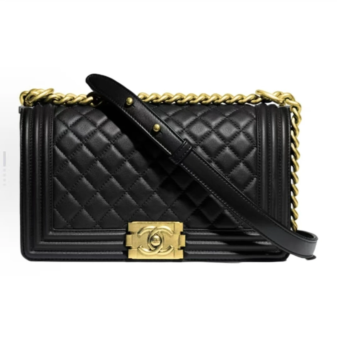 99新 Chanel/香奈儿 安洁利严选口盖包/BK0122608