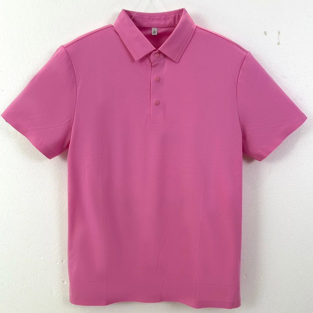 男装POLO领短袖T恤修身型薄款polo百搭男款简约夏季