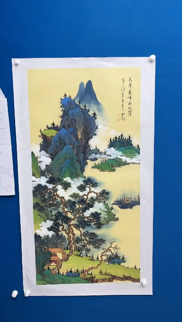 【闪购商品】国画张-四尺山水/无框/W