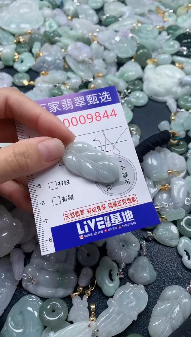 吊坠(不含链)未镶嵌翡翠9844