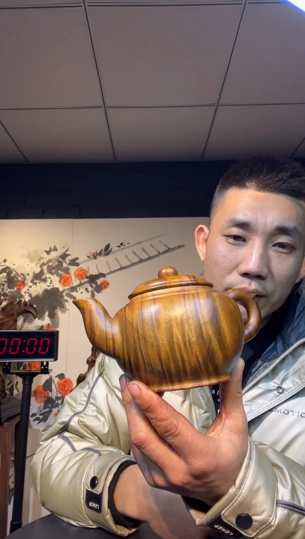 【闪购商品】金丝楠木雕金丝楠木工艺品摆件