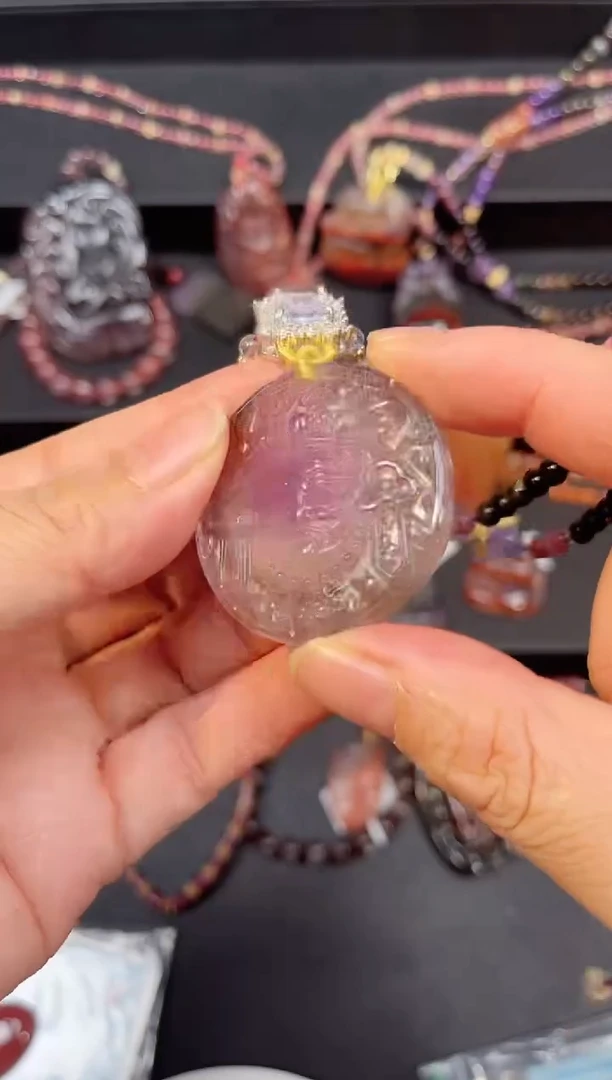 未镶嵌颈饰水晶【百晶灵儿】定制款