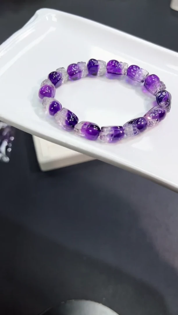 【闪购商品】水晶手串未镶嵌14f多样性发其一/1条默认微瑕