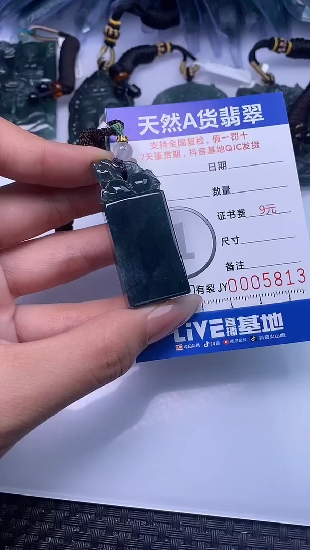 颈饰未镶嵌翡翠