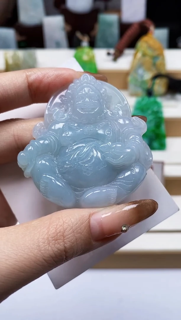 颈饰未镶嵌翡翠翡翠A货