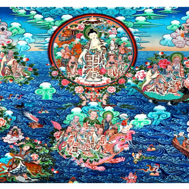 卷轴画唐卡商品077