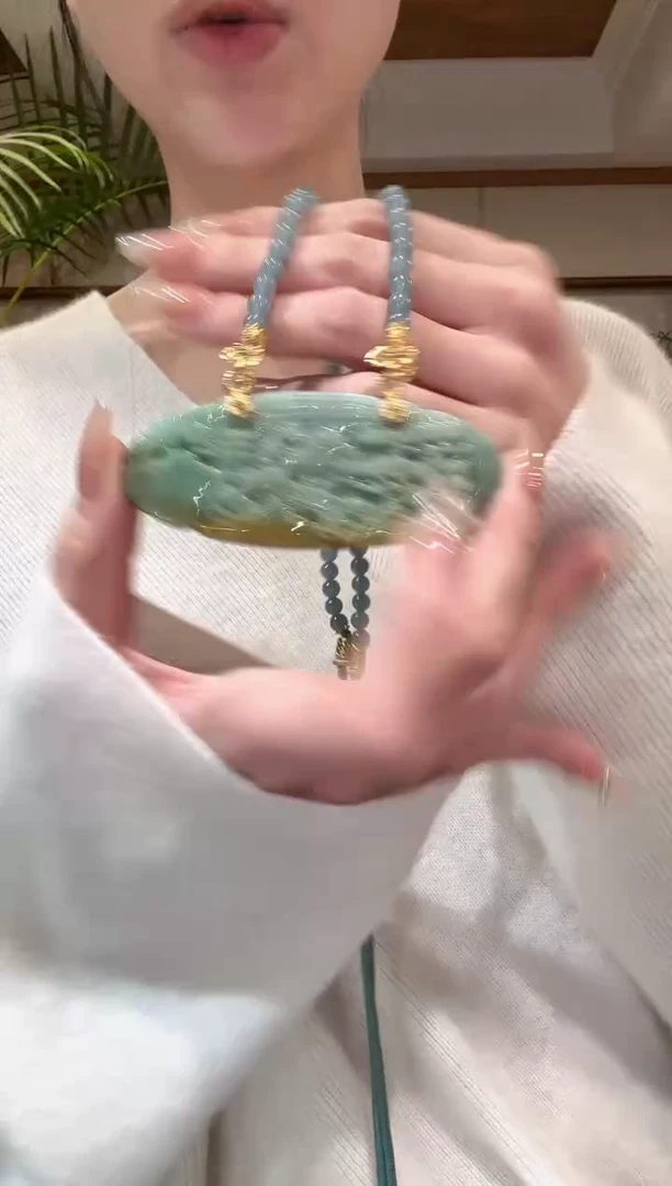 【闪购商品】翡翠颈饰未镶嵌国风