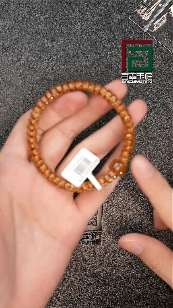 手串紫金鼠6201实心鼠尖料熊猫药片卡7尺寸带跑环
