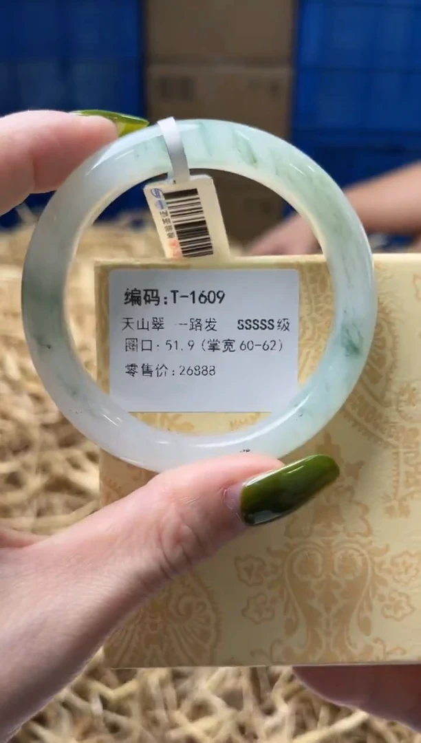 未镶嵌手镯石英质玉T1609