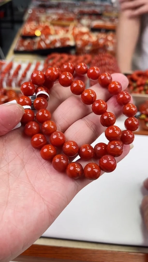 【闪购商品】南红玛瑙瓦西手串10+未镶嵌（多样式发其一）