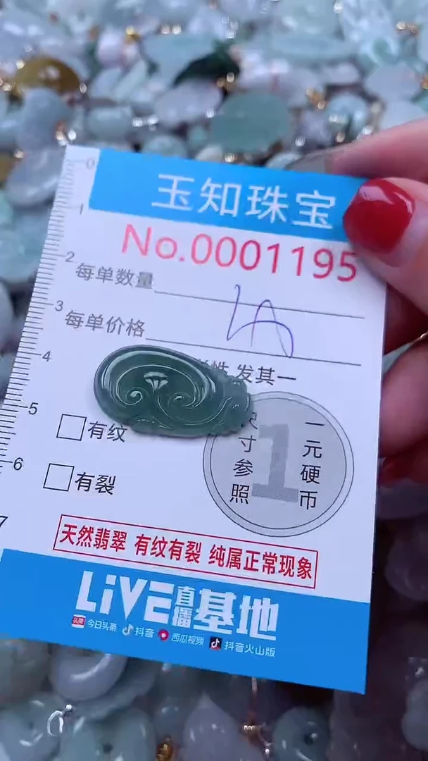 吊坠(不含链)未镶嵌翡翠1195