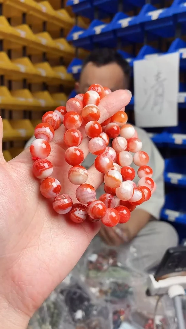 未镶嵌手串南红玛瑙975  12mm