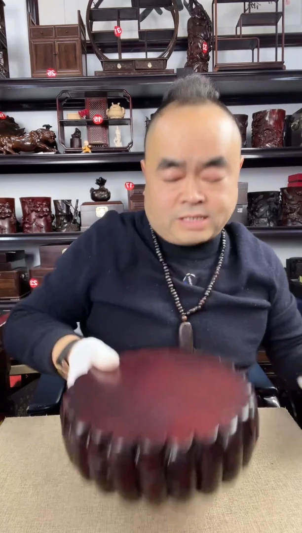 木老李红木工艺品22瑕疵