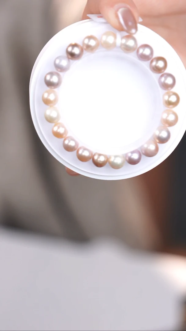 未镶嵌手串淡水珍珠@