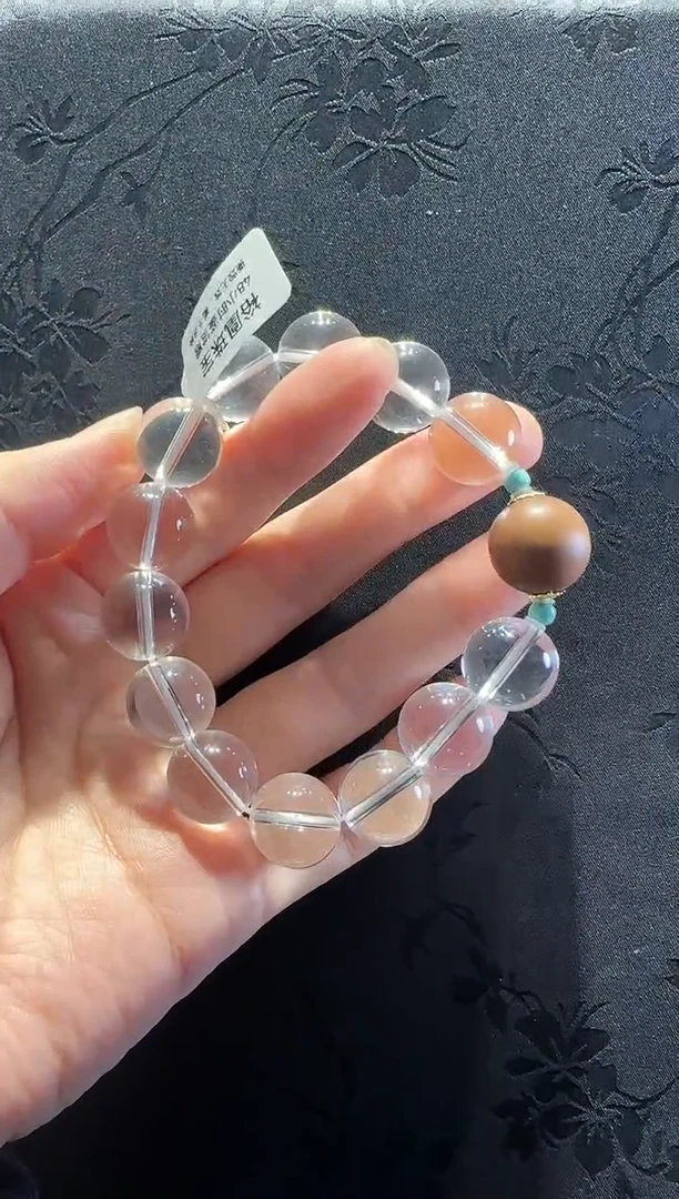 未镶嵌手串水晶素圈款