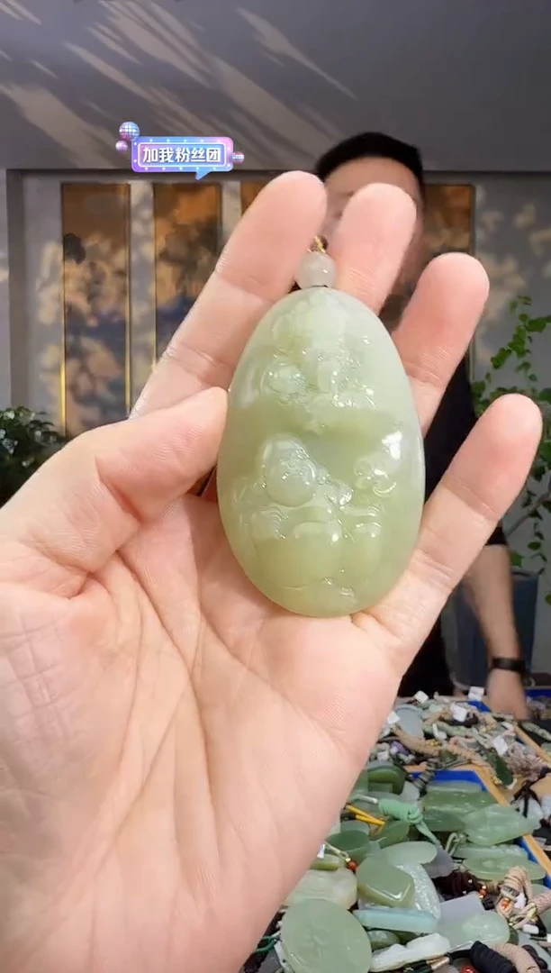 未镶嵌和田玉挂件拍一发一