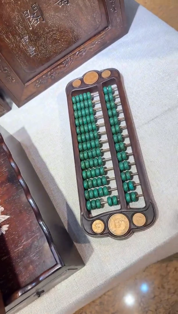 【闪购商品】木算盘  工艺品 摆件