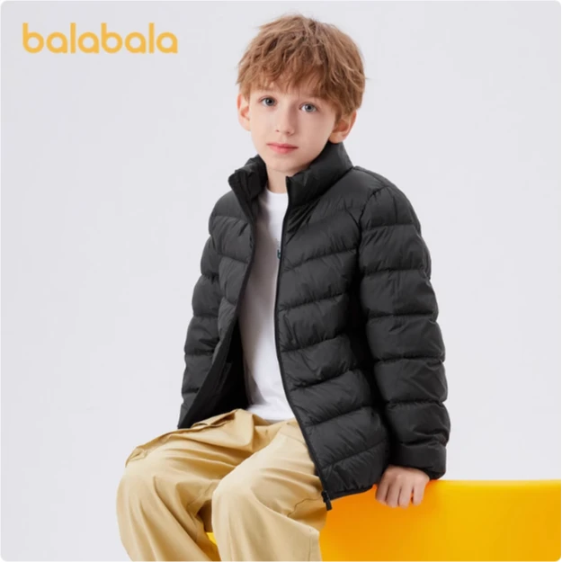 balabala/巴拉巴拉儿童羽绒外套冬装童装立领亲子208423107203